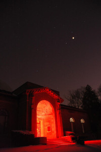 Perkins Observatory at Night